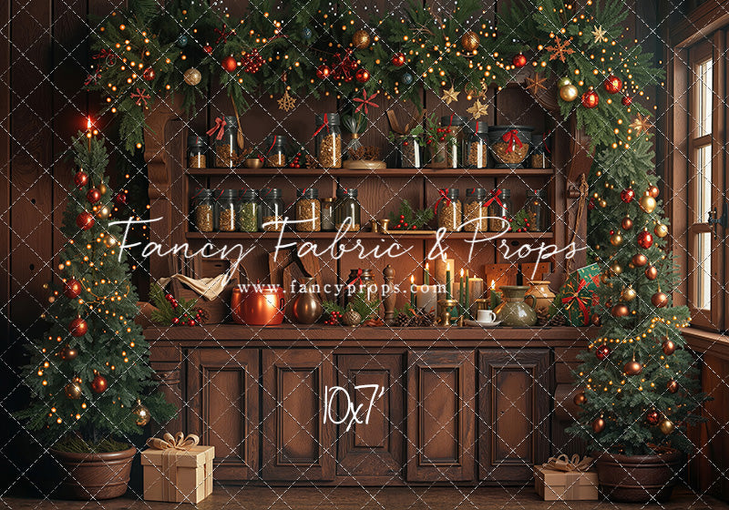 Holiday Pantry Kitchen - With Sweep Option