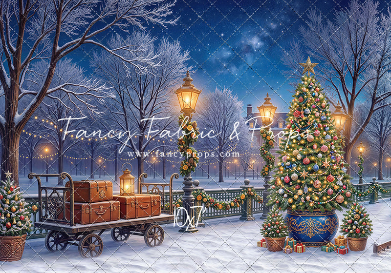 Holiday Train Station - With Sweep Option
