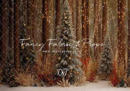 Holly & Pine Forest - With Sweep Option