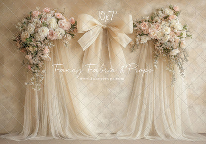 Ivory Bow Harmony  - With Sweep Option