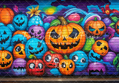 Jack-o-Lantern Graffiti Jam - With Sweep Option