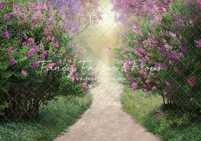 Lilac Garden Path - With Sweep Option