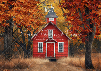 Little Red Schoolhouse - With Sweep Option