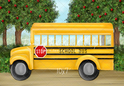 Little Yellow School Bus - With Sweep Option