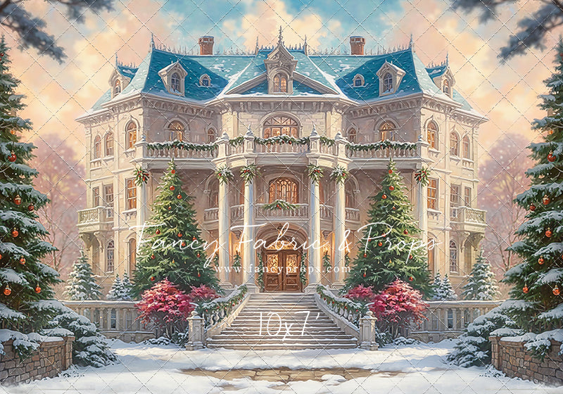 Majestic Christmas Manor - With Sweep Option
