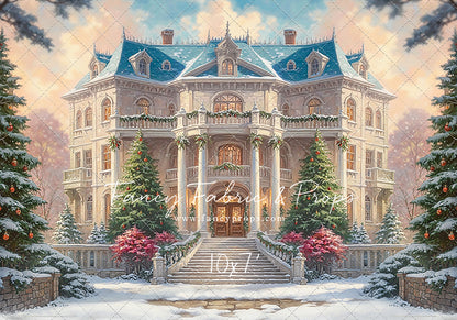 Majestic Christmas Manor - With Sweep Option
