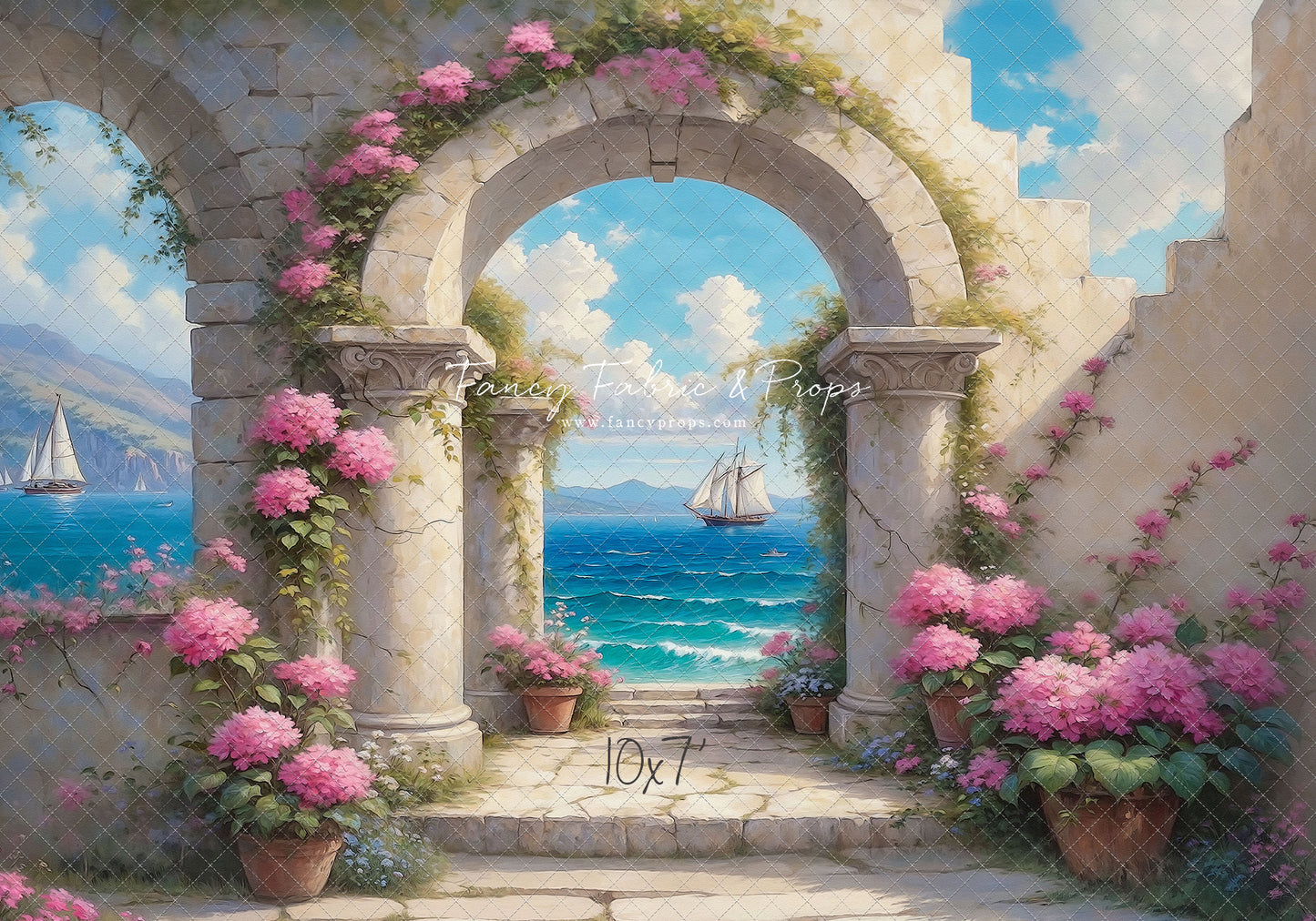 Mediterranean Blossom Gateway - With Sweep Option