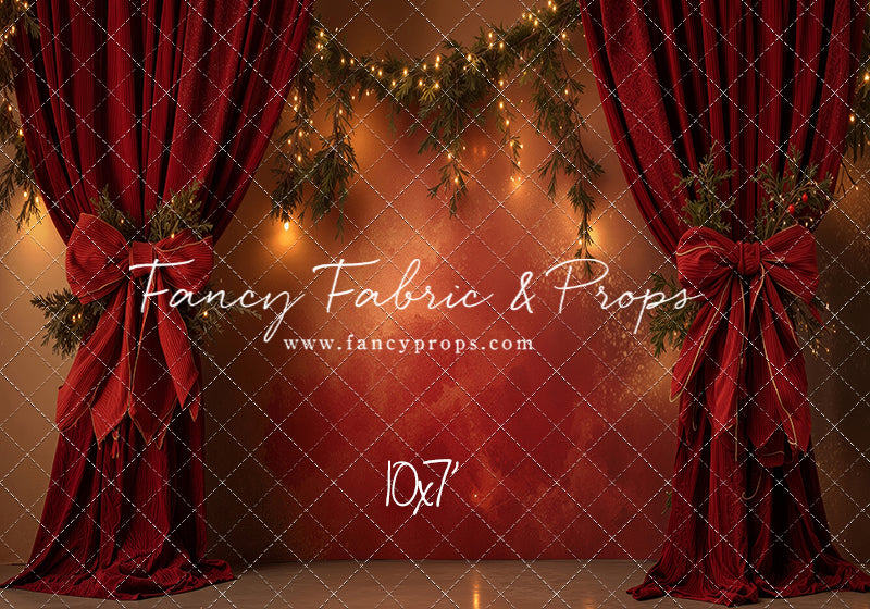 Merry Christmas Curtain Call - With Sweep Option