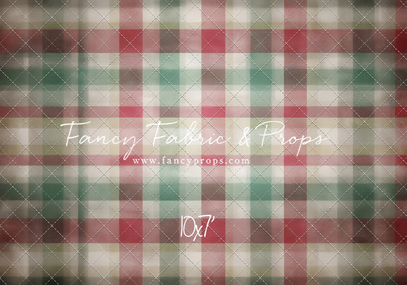 Merry Morning Plaid - With Sweep Option