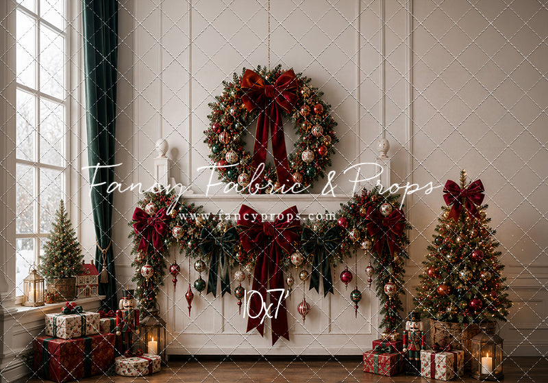 Merry Noel Manor Headboard
