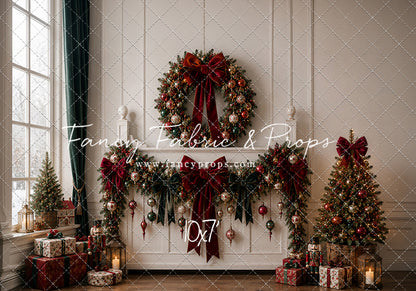 Merry Noel Manor Headboard