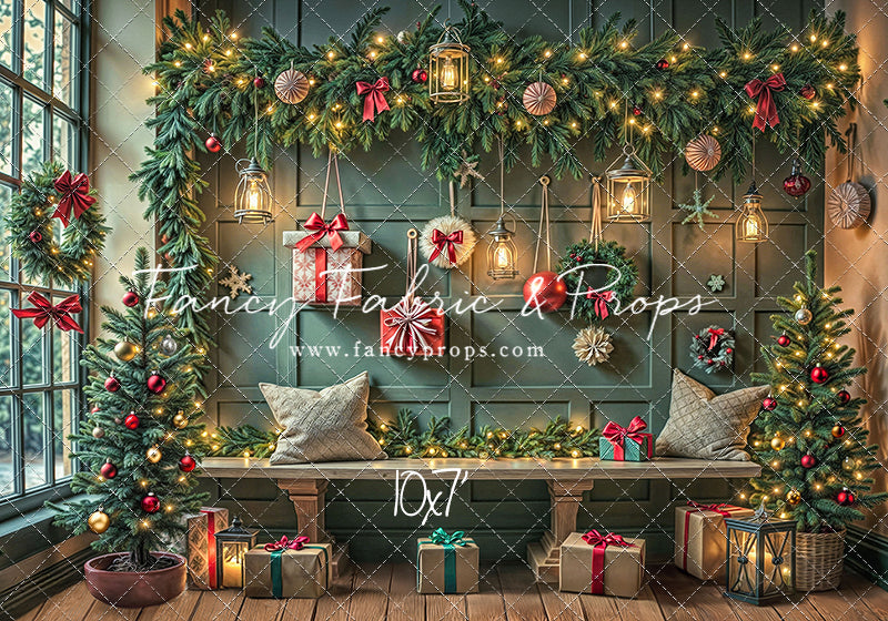 Merry & Bright Bench - with Sweep Option