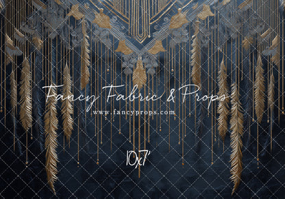 Midnight Feather Cascade - With Sweep Option