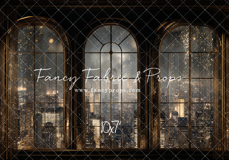 Midnight Skyline Ballroom - with Sweep Option