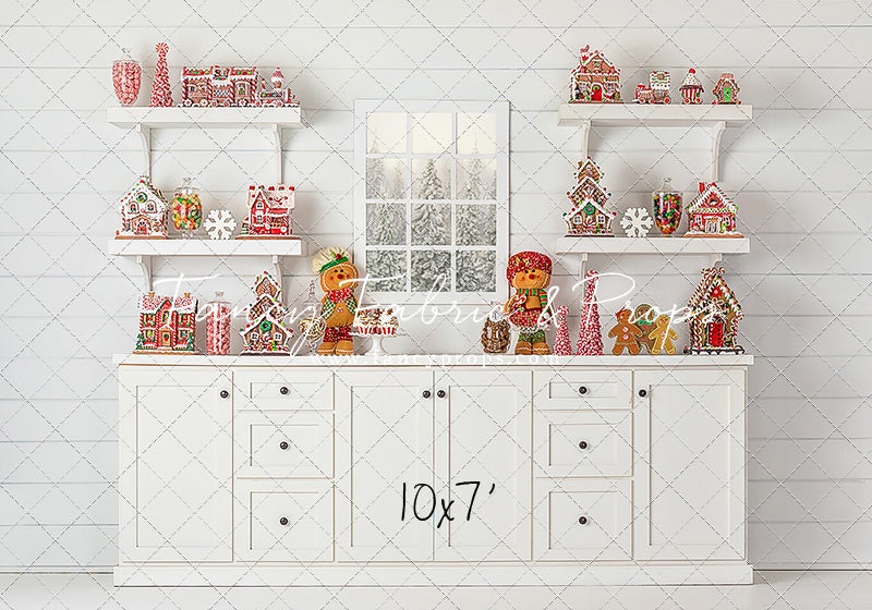 Classic Gingerbread Kitchen 2pc Room
