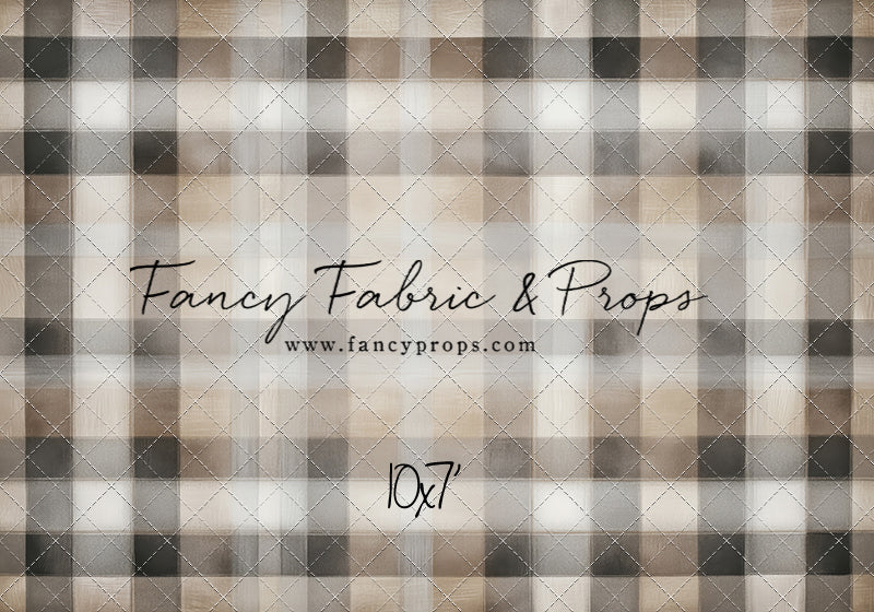 Mocha Flannel - With Sweep Option