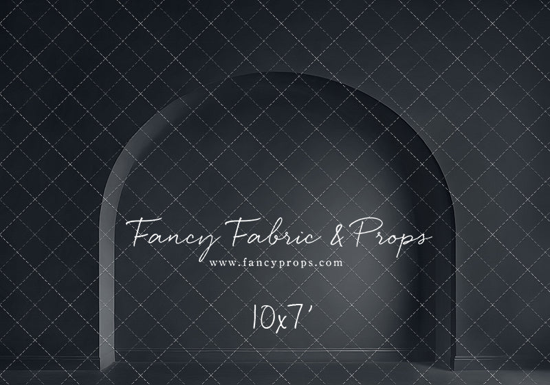 Modern Midnight Alcove - Solid Floor - With Sweep Option