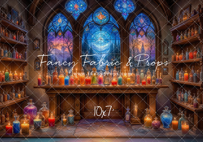 Mystic Potion Emporium - Cement Floor - With Sweep Option