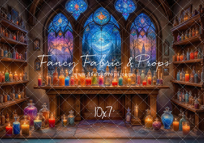 Mystic Potion Emporium - Cement Floor - With Sweep Option