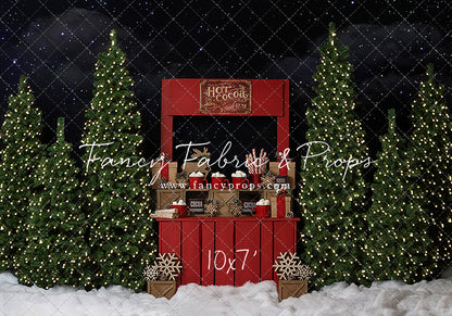 Nighttime Cocoa Stand