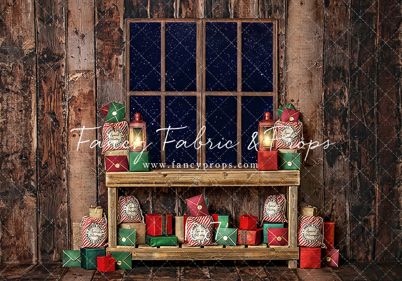 North Pole Mail Room Window