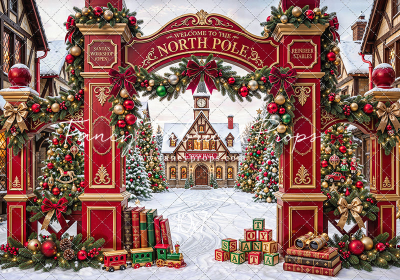North Pole Town Hall - with Sweep Option