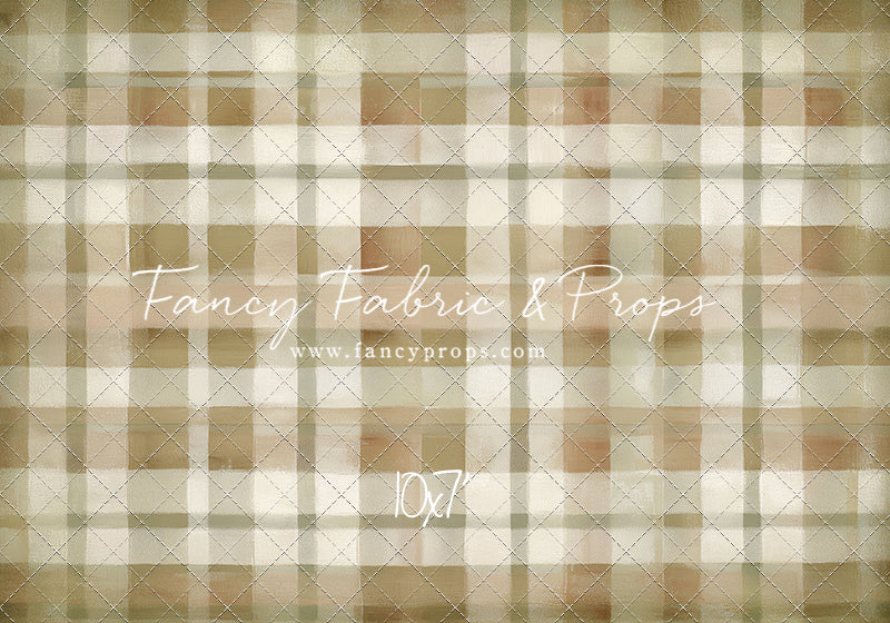 Oatmilk Plaid - With Sweep Option