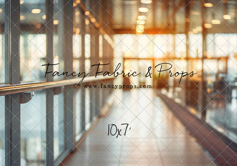 Office Entry - Horizontal Headshot Photography Backdrop