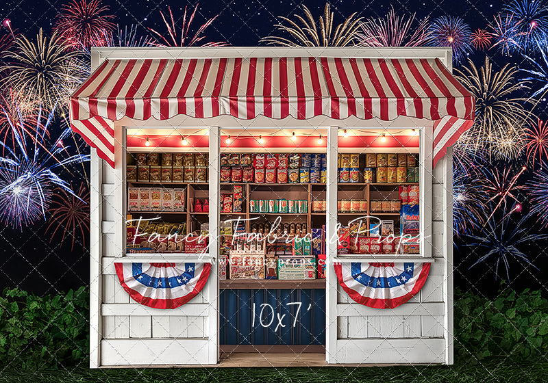 Old Glory Fireworks Shop - With Sweep Option