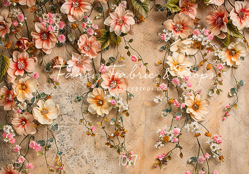 Painted Floral Peach