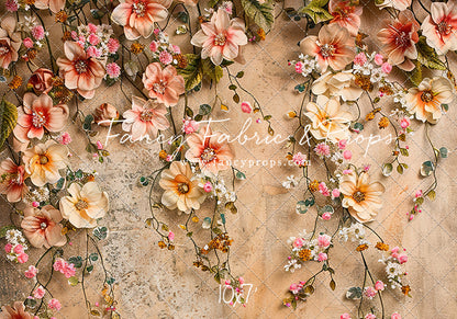 Painted Floral Peach