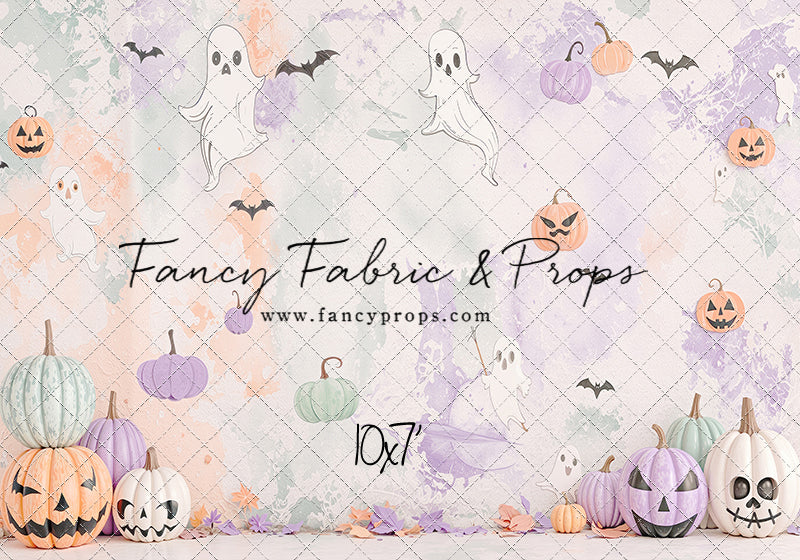 Pastel Pumpkin Parade - With Sweep Option