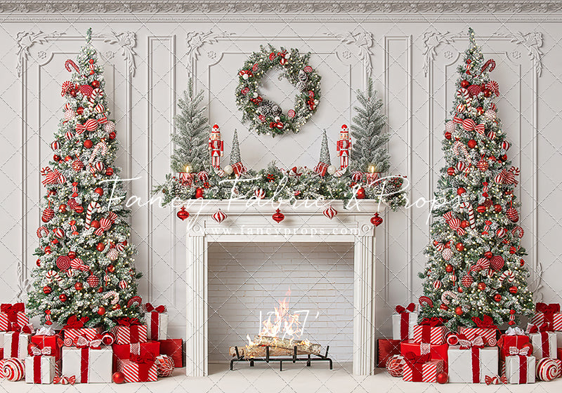 RTS Peppermint Parlor - 10x7' Wrinkle-Free Fabric - Banding - 60% Off