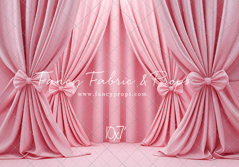 Pink Bow Drama - With Sweep Option