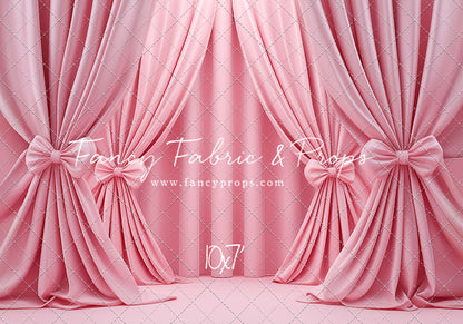 Pink Bow Drama - With Sweep Option