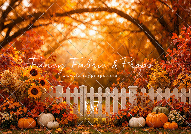 Pumpkin Patch Garden - With Sweep Option