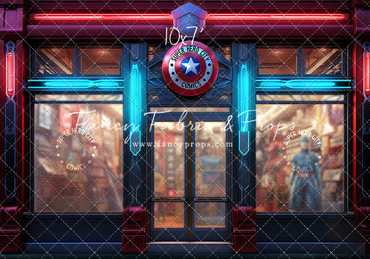 Super Hero City Comics - With Sweep Option