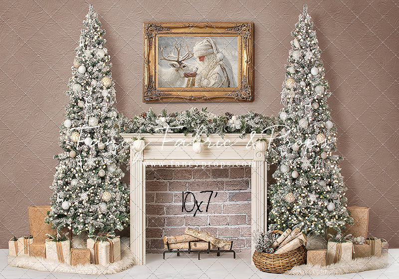 Gilded Golden Santa Room - with Sweep Option