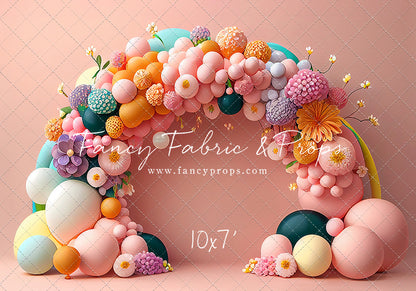 Rainbow Princess Paradise - Balloon Arch