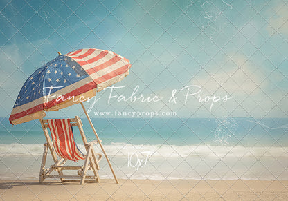 Red White & Beach - With Sweep Option