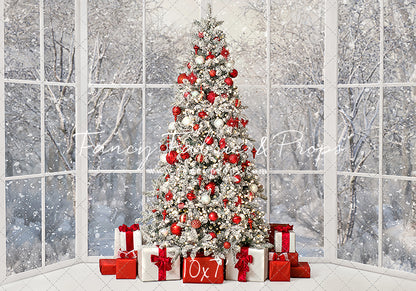 Red & White Holiday Birch