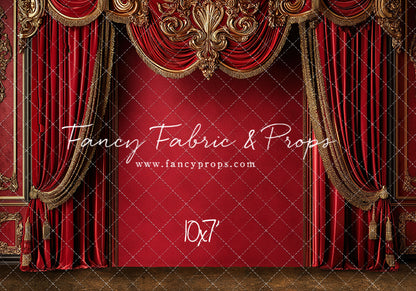 Regal Red Chamber Wall - With Sweep Option