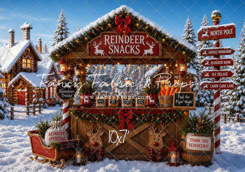 Reindeer Snacks- With Sweep Option