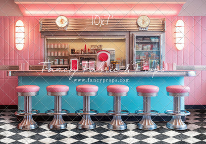 Rockin Retro Pastel Diner - Room