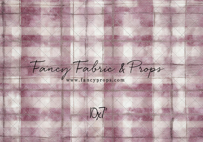 Rose Mist Plaid - With Sweep Option