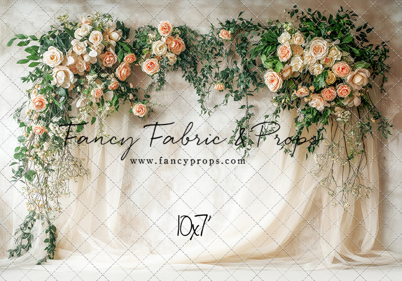 Rosette Drape - With Sweep Option