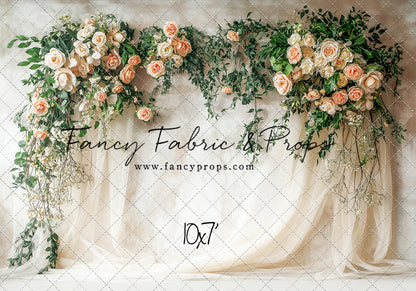 Rosette Drape - With Sweep Option