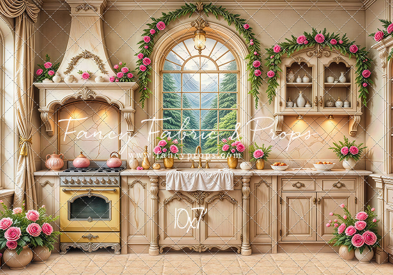 Rosewood Cottage Kitchen - With Sweep Option