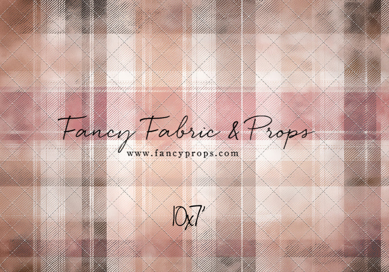 Rosewood Plaid - With Sweep Option