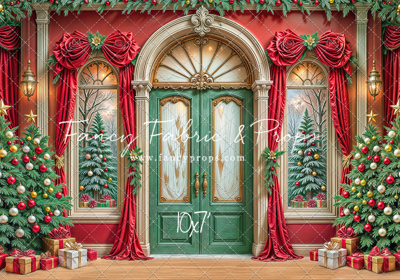 Rosy Holiday Hall - with Sweep Option
